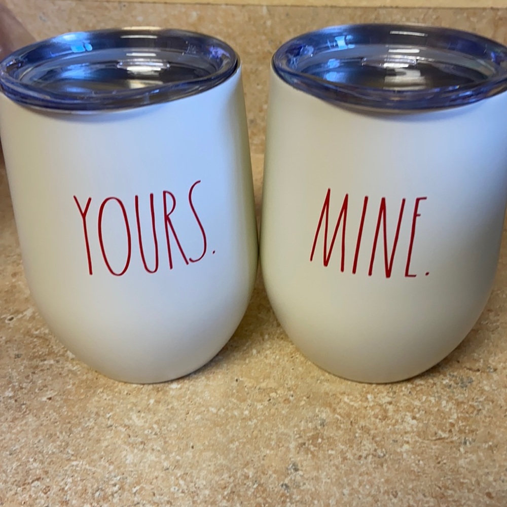 Rae Dunn Wine Tumblers